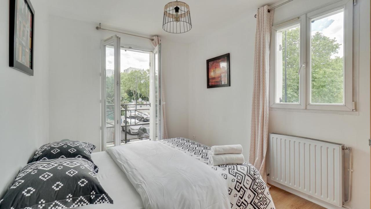 Chic Apart With Parking Near Paris Appartement Aubervilliers Buitenkant foto