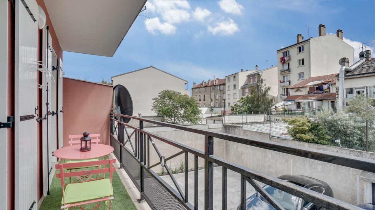 Chic Apart With Parking Near Paris Appartement Aubervilliers Buitenkant foto