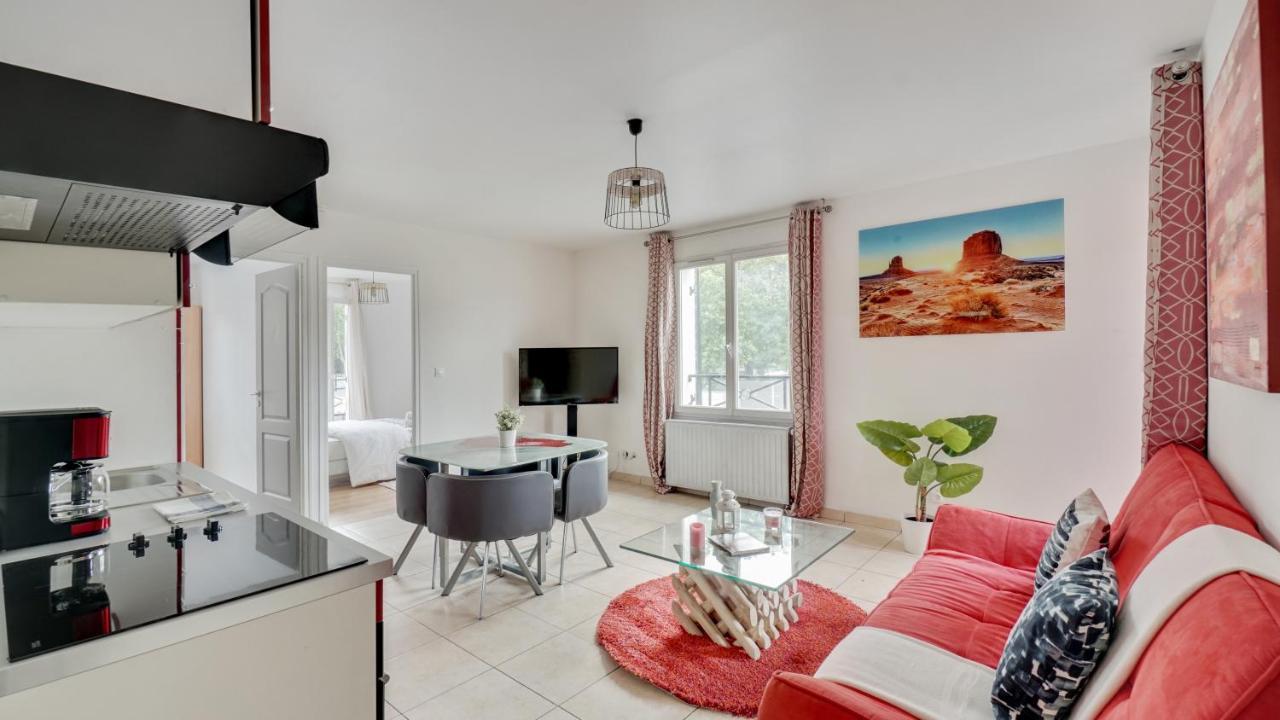 Chic Apart With Parking Near Paris Appartement Aubervilliers Buitenkant foto