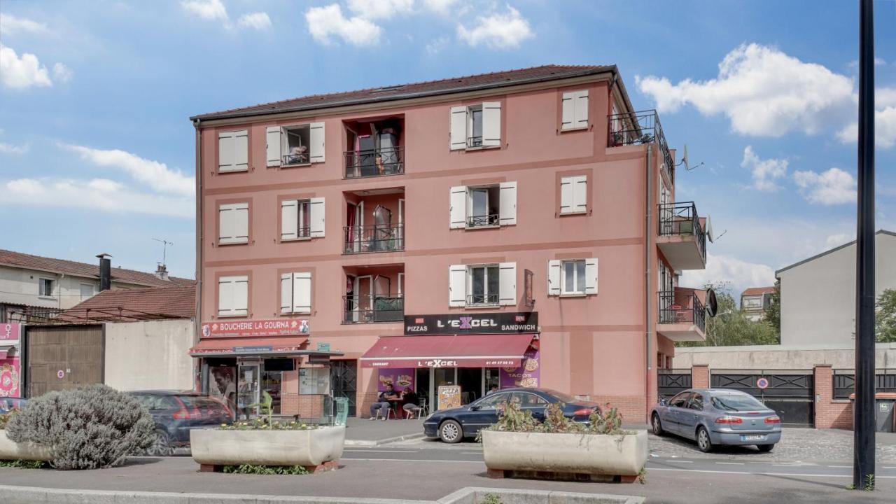 Chic Apart With Parking Near Paris Appartement Aubervilliers Buitenkant foto