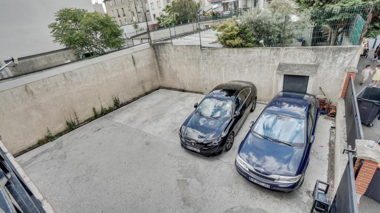 Chic Apart With Parking Near Paris Appartement Aubervilliers Buitenkant foto
