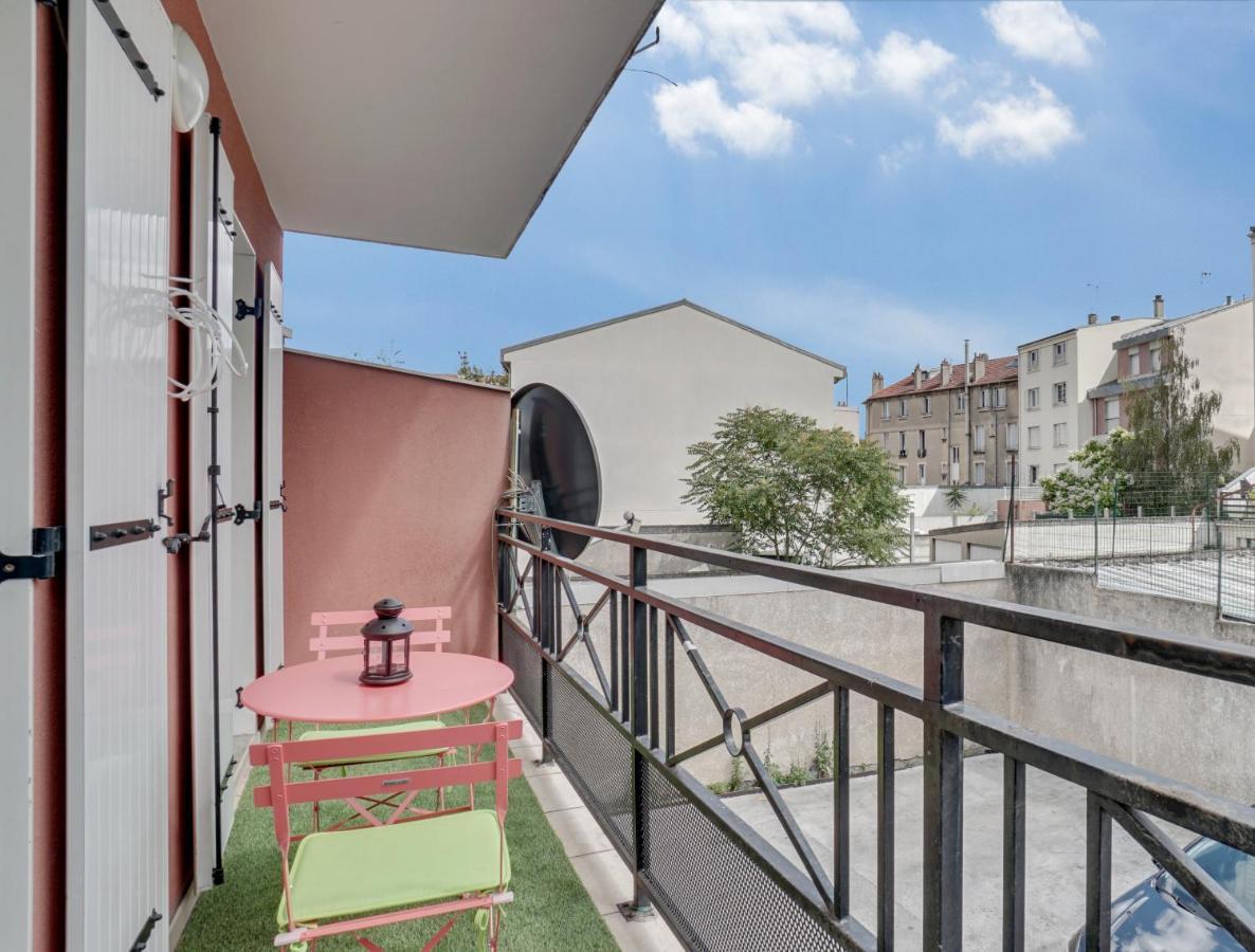 Chic Apart With Parking Near Paris Appartement Aubervilliers Buitenkant foto
